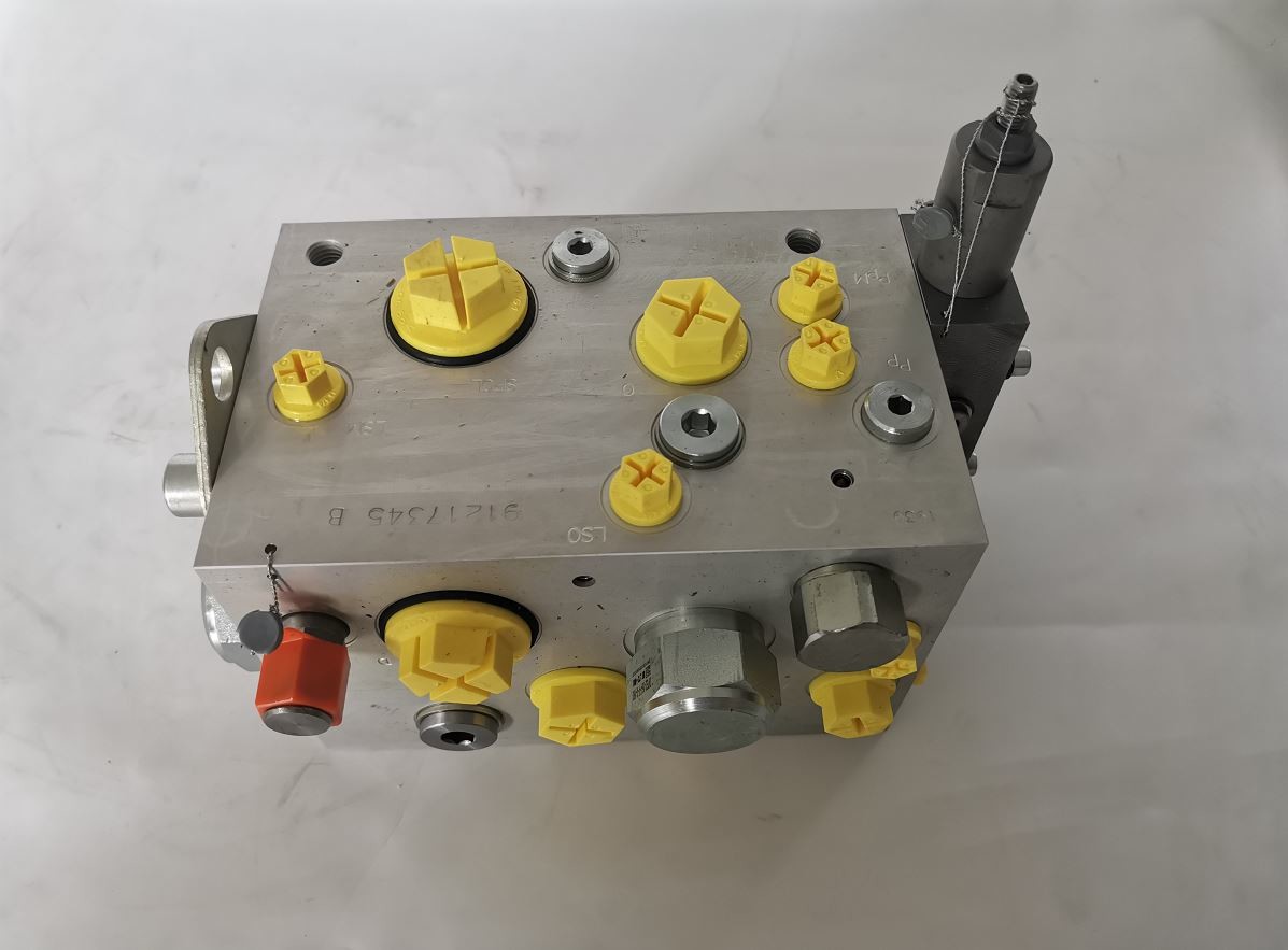 Kalmar 923636.0374 Aluminum Alloy Hydraulic Valve Block